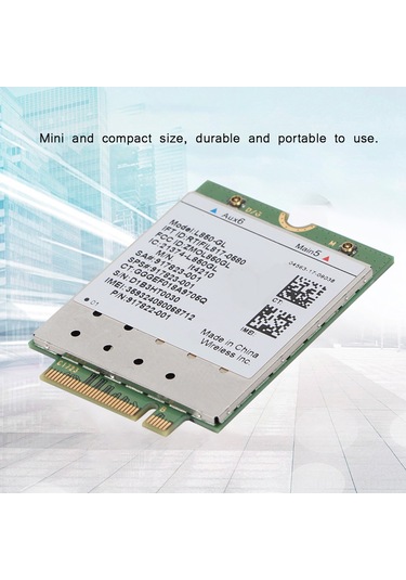 Yuntech01 Hp Dizüstü Bilgisayarlı L850-gl M.2 Lte Cat9 450mbps 4g Modülü - Esım Ve 2 2mımo Desteğiyle Hızlı İnternet