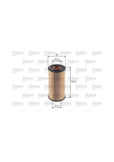 VALEO 586541 Yağ Filtresi Volvo V70 2.4 D5
