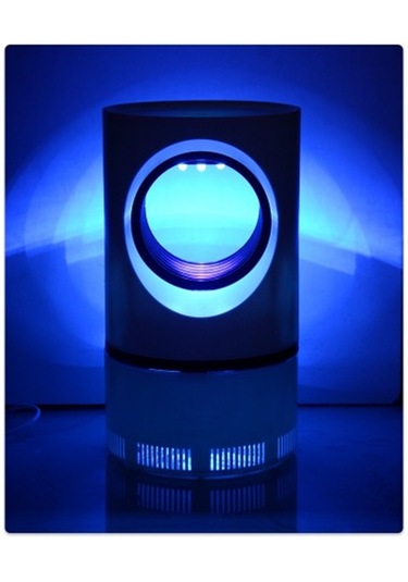 Reedark Yazlık Uv Işık Dalgalı Sessiz Sinek Öldürücü Lamba - Usb Şarjlı, Taşınabilir Beyaz