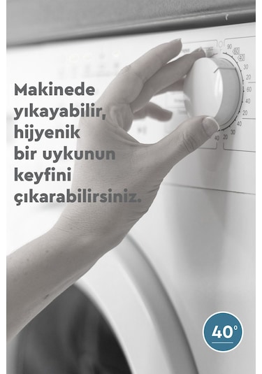 Yataş Eco Dormy Full Kenar Sıvı Geçirmez Alez, 120x200 Cm