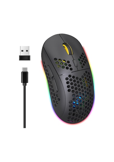 Hxsj T90 Üç Modlu 2.4 G BT 3.0 - 5.0 Kablosuz Mouse