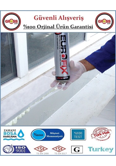 Eurofix Poliüretan Köpük 600gr - Pipetli