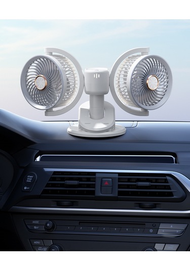 Çift Kafalı Fan, Yüksek Rüzgar, Kelepçeli Elektrikli Masaüstü Dikey Ve Zaman Ayarlı Fanı