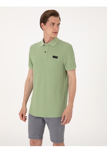 Pierre Cardin Erkek Çağla Tişört 50309959-vr016 Çağla