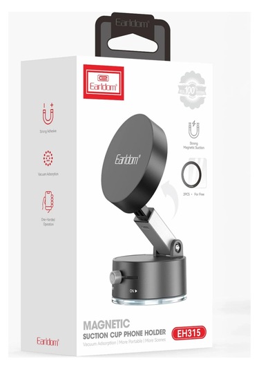 Earldom Eh315 Ayarlanabilir Katlanabilir Manyetik Magsafe Telefon Tutucu Siyah