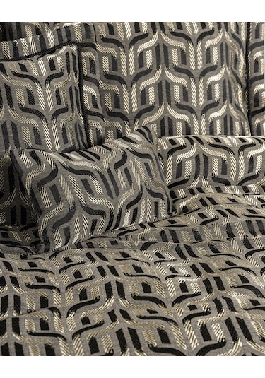 Cotton Box Smart Çift Kişilik Yatak Örtüsü Bertha Antrasit