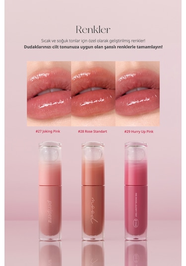 Peripera Perıpera Ink Mood Glowy Tint 27 Joking Pink Tteok Recipe 27