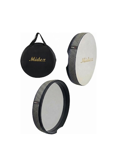 Midex Br-811 Kaliteli Bendir Def Akort Ayarlı El Tutma Oyuklu Çantalı