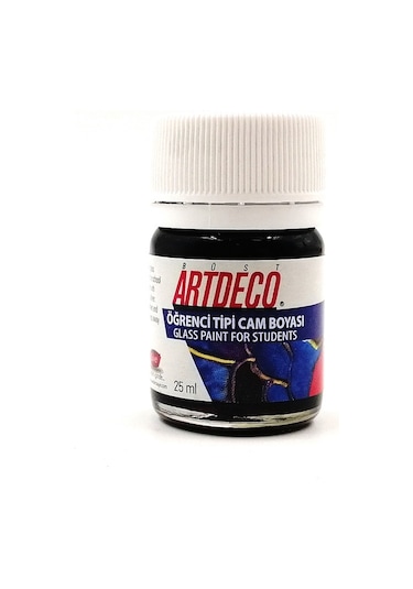 Artdeco Öğrenci Tipi Cam Boyası 25ml Kırmızı