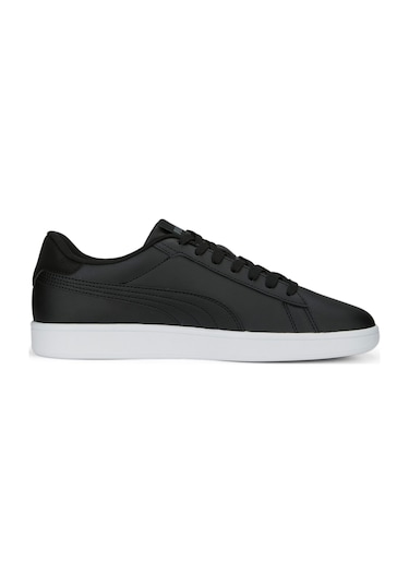 Puma Smash 3.0 L Black- Black-p Erkek Günlük Ayakkabı Siyah 39098702 001 Siyah