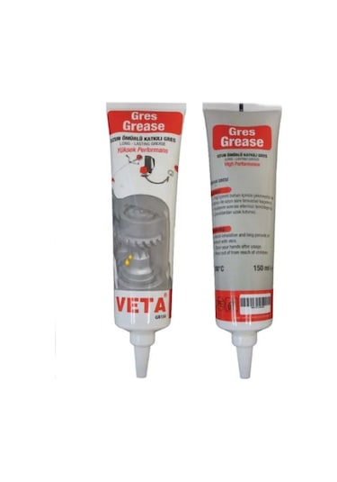 Motorlu Tırpan Gres Yağı Veta Gres 150 Ml - 2 Adet