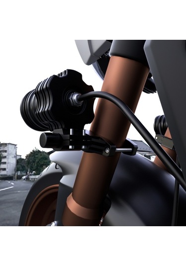 Işık Çubuğu Motosiklet Braketi Bisiklet Montaj Braketi Led Çalışma Işıkları Montaj Çapı 2-5.5cm