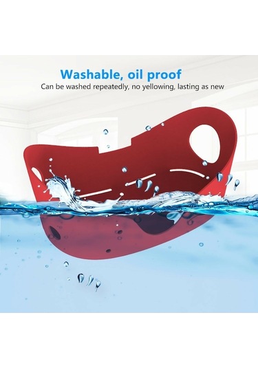 Tongxida Meta Quest 3s Vr Silikon Kılıf Çizgili Isı Dağıtımı Koruyucu Kapak Mavi