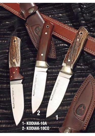Muela Kodiak-10co Kodiak Serisi Kamp Bıçak Kahverengi