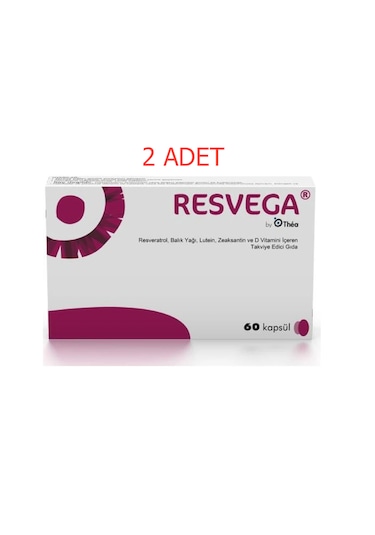 Resvega Multivitamin 2 x 60 Kapsül