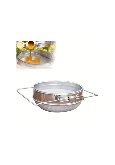 Willowhaven Çift Katlı Paslanmaz Çelik Bal Süzme Filtresi Seti