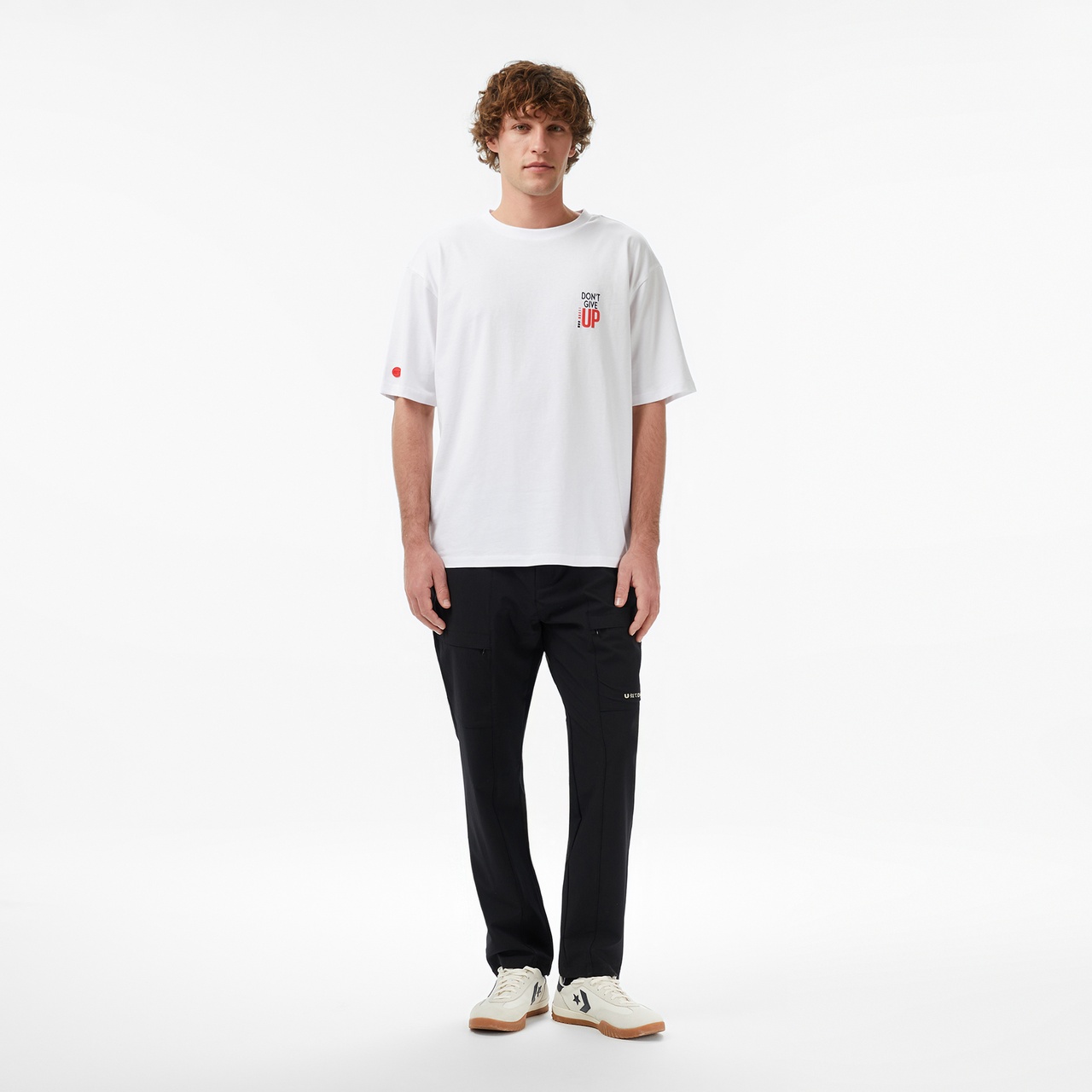 United4 Unıted4 Regular Fit Erkek Siyah Pantolon Gund Siyah