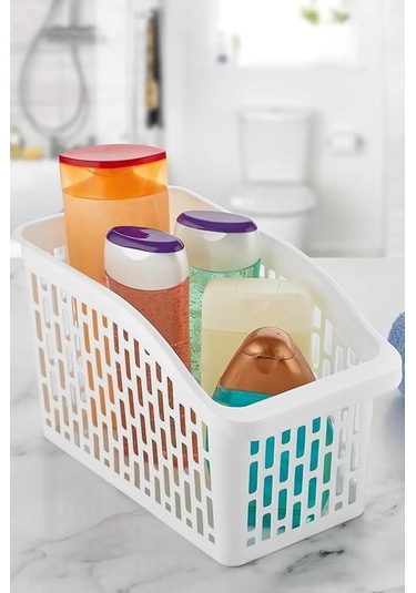 Kapris Buzdolabı Dolap İçi Düzenleyici Organizer 6 Adet Jumbo Boy Org-23 Beyaz