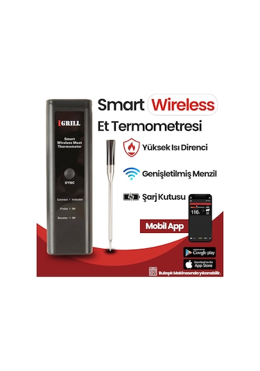 Igrıll Smart Wireless Et Termometresi