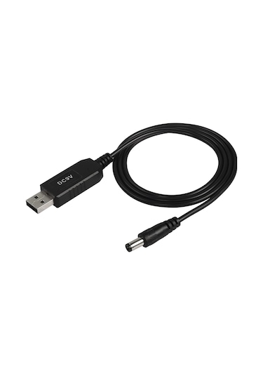 Usb 5v - Dc 9v Dönüştürücü Volatj Yükseltici Güç Kablosu