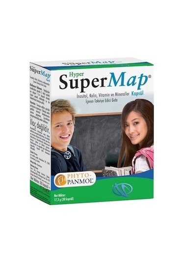 Hyper Supermap Takviye Edici Gıda 30 Kapsül