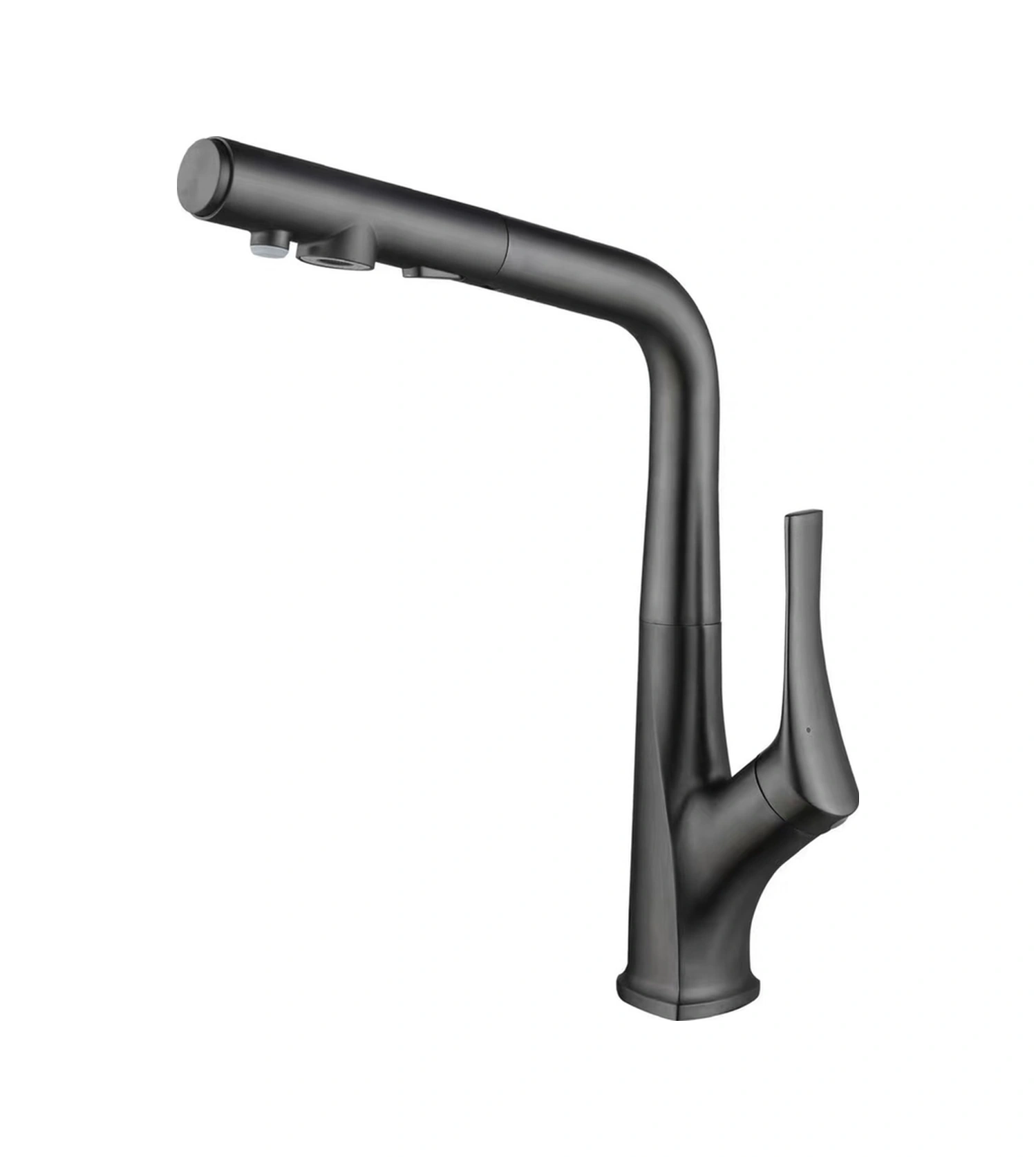 Fleko Miranda Siyah Arıtmalı Eviye Bataryası Siyah