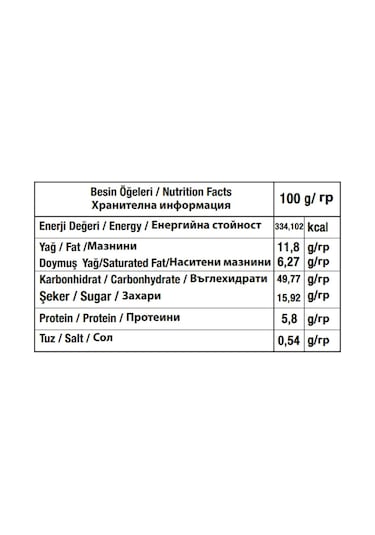 Biscotime Kakaolu Fındık Parçacıklı Kurabiye 250 Gr. (5 Adet)
