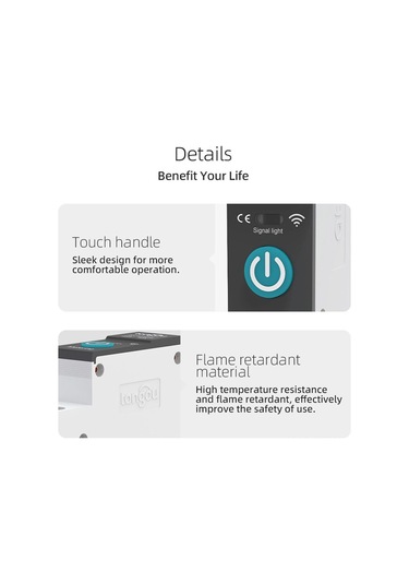 Neevoyu Siyah Ölçümlü Wifi Akıllı Devre Kesici 1p-10a: Uzak Kontrol, Zamanlama Modları, Alexa-google Uyumlu, Akıllı Ev Telefon Uygulaması İle