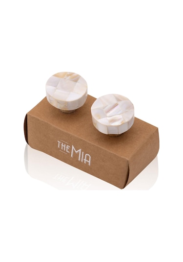 The Mia Sedef Çekmece Ve Dolap Kulbu 2li Set Klp25 Çok Renkli