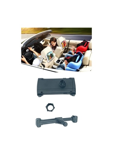 Buffer Oto Koltuk Arkası Telefon Tablet Tutucu Ayarlanabilir 360 Derece Dönebilen Pratik Stand Çok Renkli