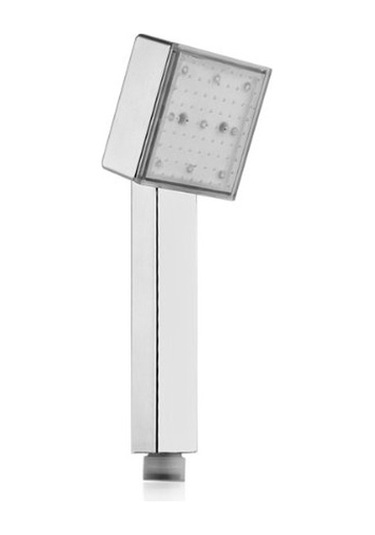 Led Sıcaklık Sensörü Renk Değişimi Duş Başlığı Püskürtücü Krom El Banyosu Krom