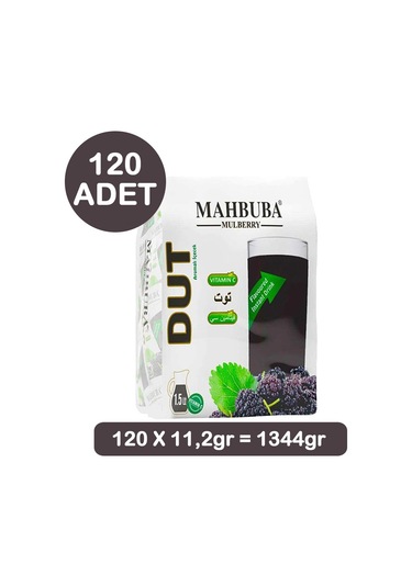 Mahbuba Dut Aromalı Soğuk Toz İçecek 120x11.2gr 11.2 G