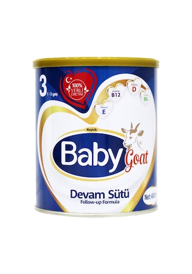 Baby Goat 3 Çocuk Devam Sütü 400 G