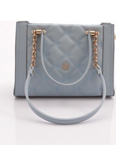 Dgn 657 Kadin Zincirli Çanta 657-2326-R1161 Mavi