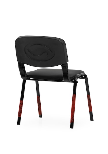 Office Furniture & Desing Siyah Ofis Büro Bekleme Misafir Form Ko