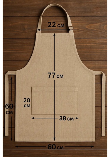 Levına Okul İçin Parlak Önlük 307646702 Kırmızı