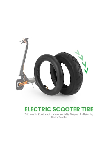 Elektrikli Scooter İçin 10x2.125 Lastik Lastik Seti İç Lastikli E-scooter Lastik Yedek Parçaları