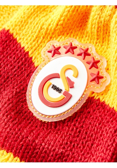 Gsstore Galatasaray Çocuk Eldiven C252204 Sarı - Kırmızı