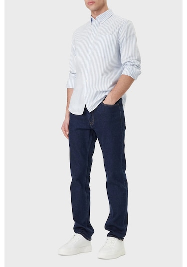 Calvin Klein Erkek Gömlek Lv04rf100g C32 Mavi-beyaz Mavi-beyaz Calvin Klein Erkek Gömlek Lv04rf100g C32 Mavi-beyaz Mavi-beyaz