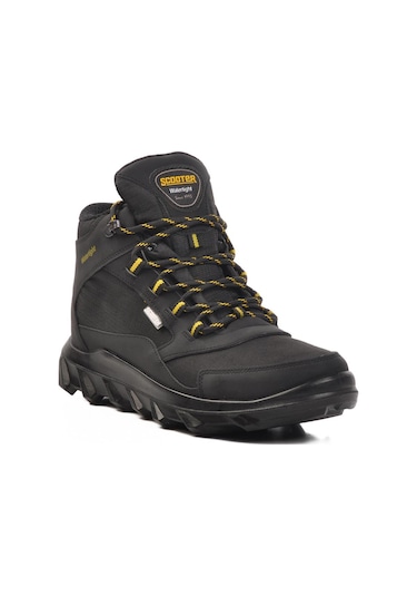 Scooter M7200 M Su Geçirmez Siyah-sarı Erkek Outdoor Bot Siyah