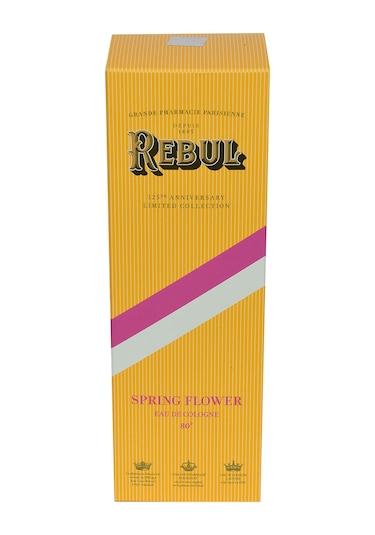 Rebul 80 Derece 125. Yıl Spring Flower Kolonyası Cam Şişe 270 ML