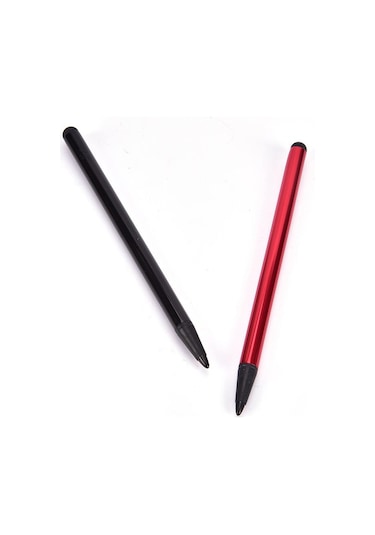 Gümüş Iphone/İpad Uyumlu /tablet/pc İçin Kapasitif Ve Direnç Kalem Stylus Dokunmatik Ekran Çizimi