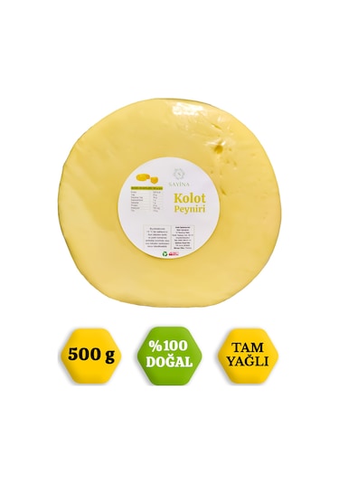 %100 Doğal Muhlamalık Kolot Peyniri 500 Gr