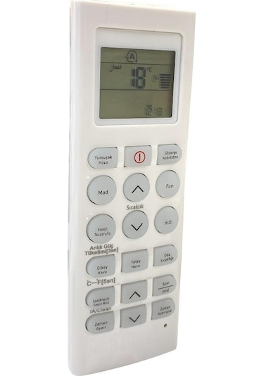 Arçelik Klima Kumandası - Türkçe Tuş Takımlı 1 Adet