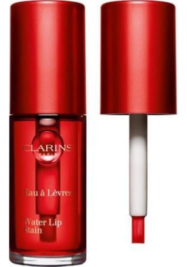 Clarins Water Lip Stain Lip Gloss - 03 Red Water Dudak Parlatıcıs