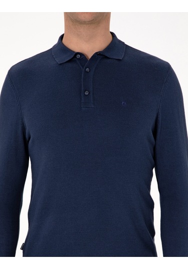 Pierre Cardin Erkek Açık Lacivert Kazak /triko 50314189-vr059 Açık Lacivert