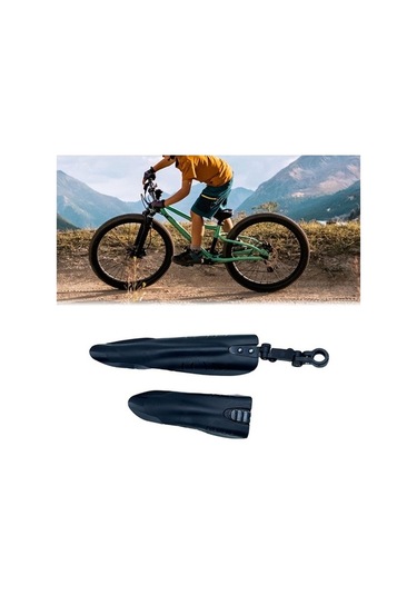 Pazly Ve Tamir Siyah Seti Ön Moda Homyl Bisiklet Arka Çamurluk Dx Siyah