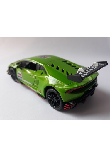 Lamborghını Huracan Lp620-2 Trofeo Green Diecast Metal Araba