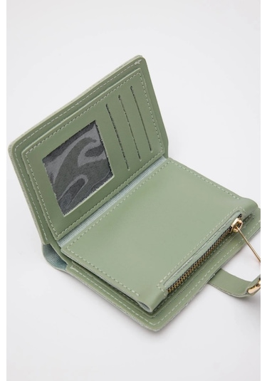 Shule Bags Kiki Çıtçıt Kapamalı Kadın Cüzdan Mint