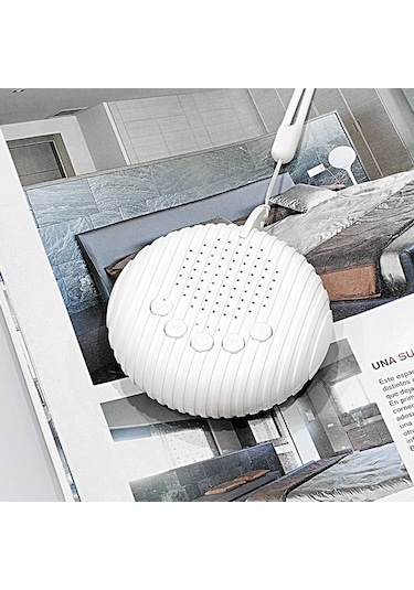 Tongxida Q3 Taşınabilir Bebek Uyku Makinesi Ev Ofis Rahatlatıcı Beyaz Gürültü Mini Uyku Terapisi Beyaz